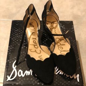 Sam edelman Lara black suede pump